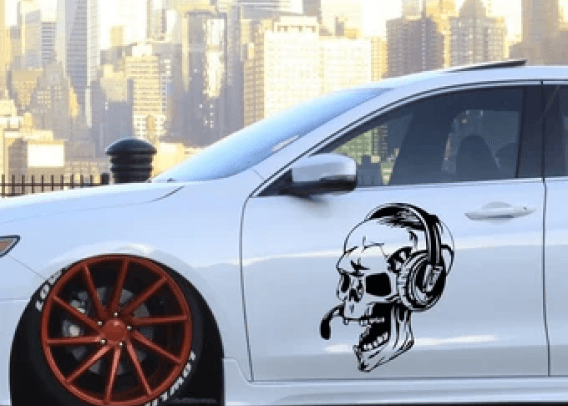 Car Door Decals
